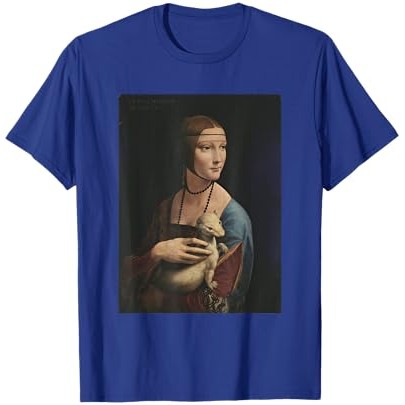 Wanita dengan Kaos Ermine |. Leonardo da Vinci |V6i4gfrc|
