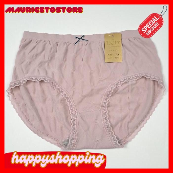 CELANA DALAM / CD WANITA TALLY RAJUT 8811 - FREE SIZE - FIT XL TERDEPAN