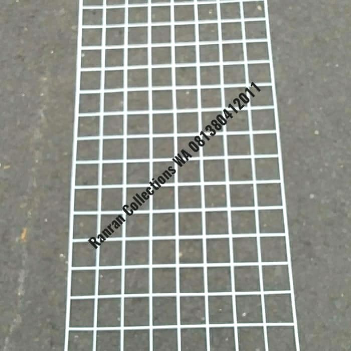 BEBAS ONGKIR - Kawat Teralis Ram Tanaman Putih White Terali Kecil MURAH