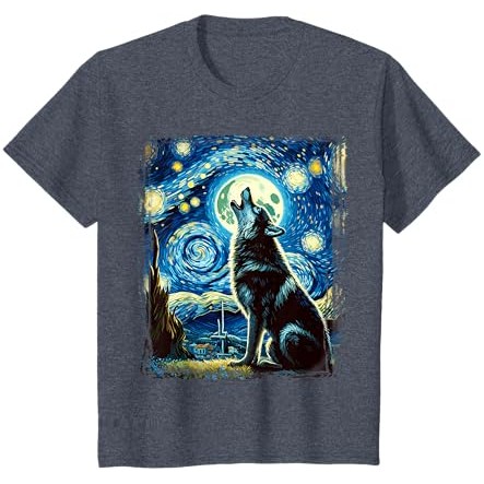 Kaos Anjing Dachshund Merah Cokelat Panjang Malam Berbintang Seni oleh Aja |0iNcCfLm|