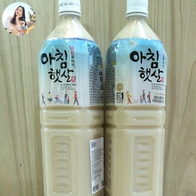 

woongjin morning rice 1.5 lt / makgeolli minuman sari beras HM