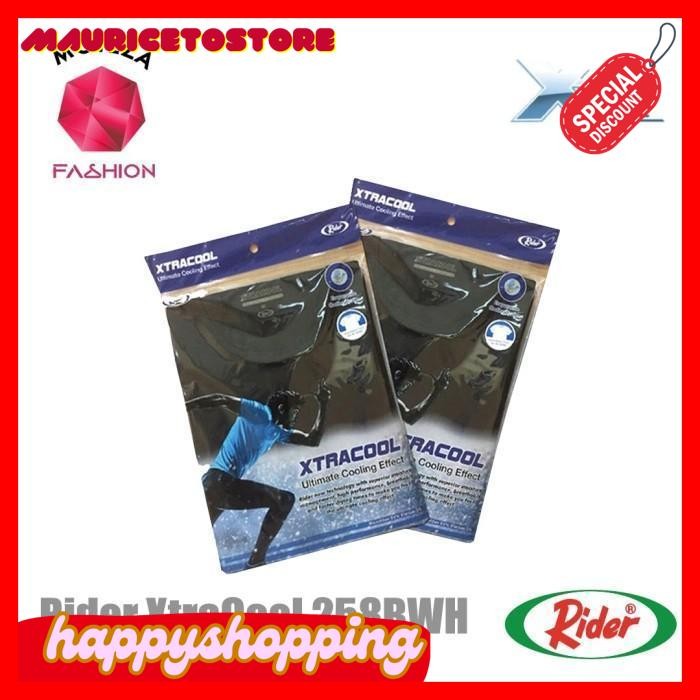 KAOS DALAM XTRACOOL PRIA T-SHIRT - ROUND NECK - RIDER R258BP BW - 1 PC BEST SELLER