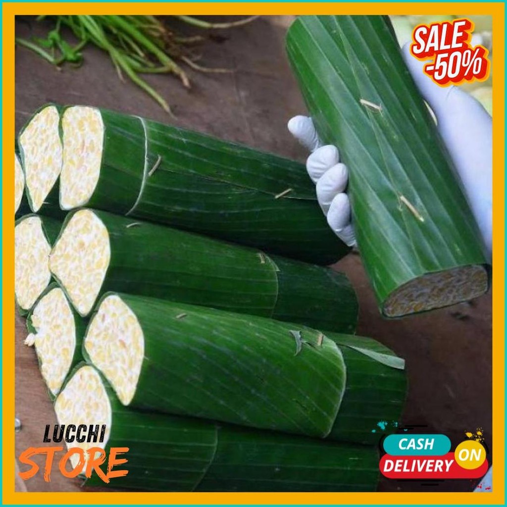 

Tempe Fresh Daun Pisang Segar (Lagi Diskon)