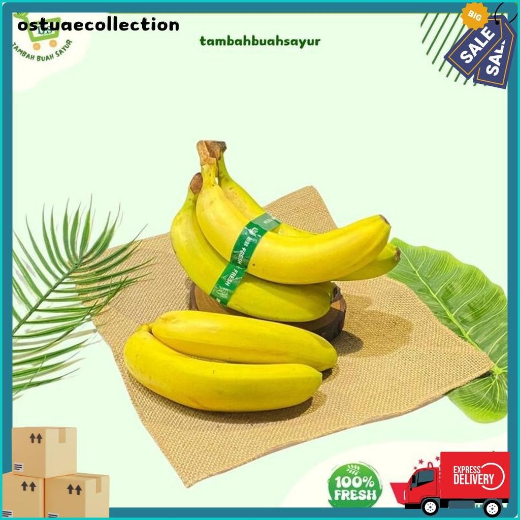 

Pisang Cavendish (Khusus Sameday Dan Instan) (Murmer)