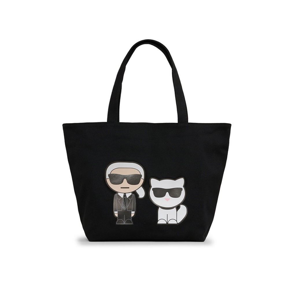 Karl Lagerfeld Cannes Canvas Tote