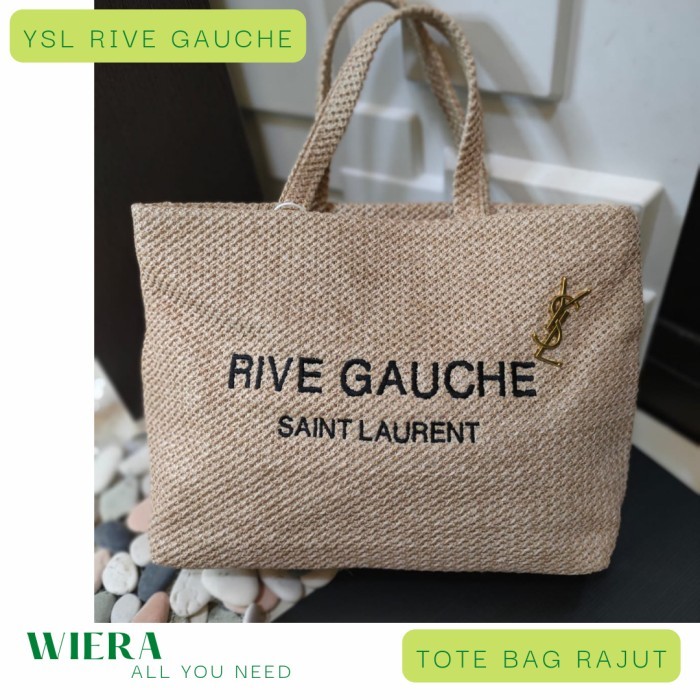 TOTE BAG Rajut Bordir Import Tas Rajut Wanita Exclusive