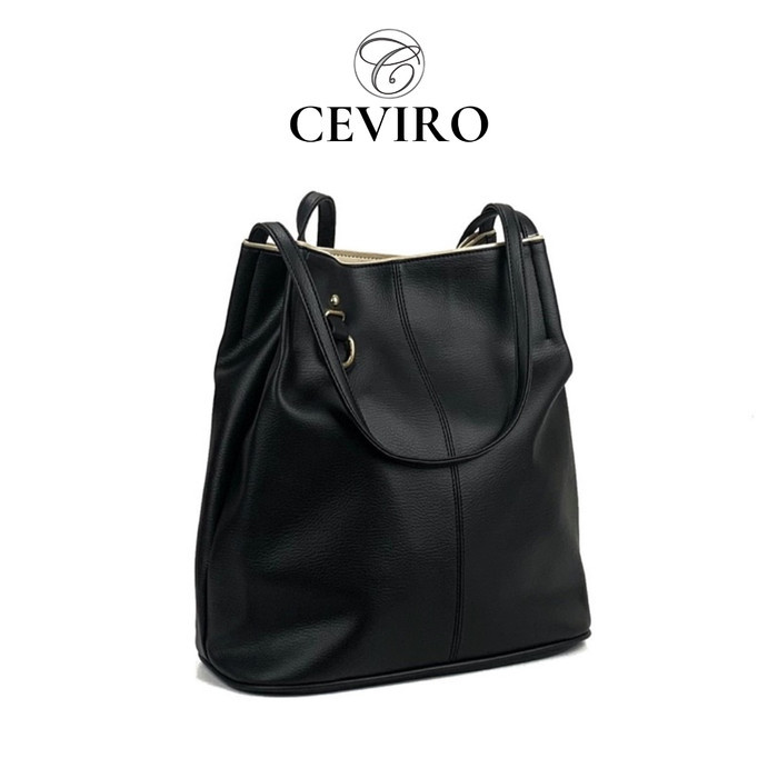 Ceviro Conity Tote Bag Camel