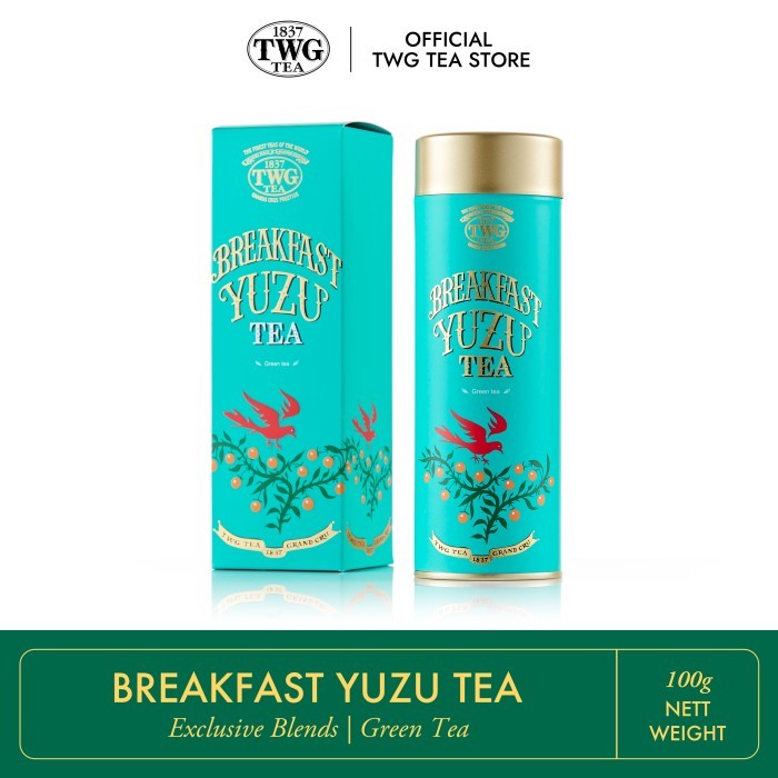 

TWG Tea Breakfast Yuzu Tea, Haute Couture Tea Tin, 100g