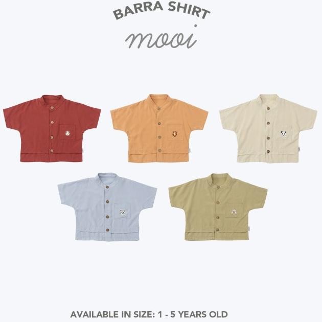 Mooi Kemeja Anak Laki-Laki Barra Shirt