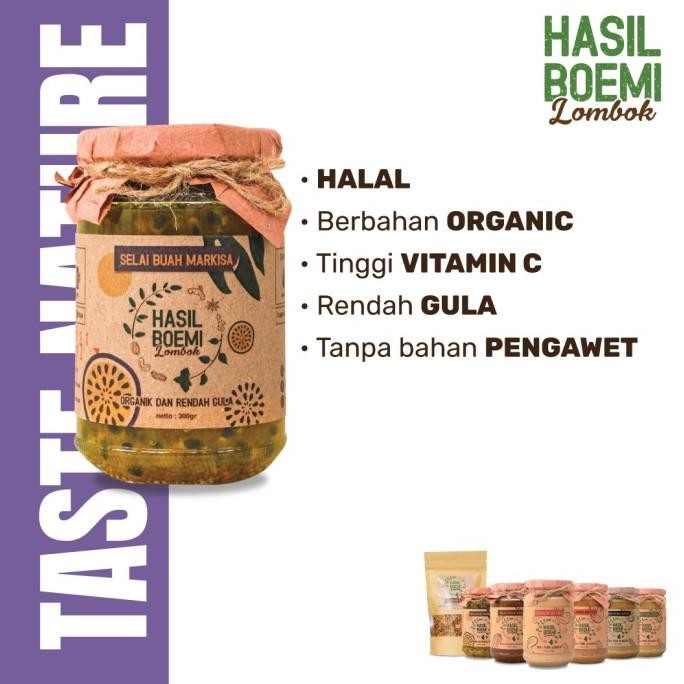 

Paket Passion Fruit Jam & Peanut Butter (Organik) - Selai Buah Markisa & Selai Kacang Tanah