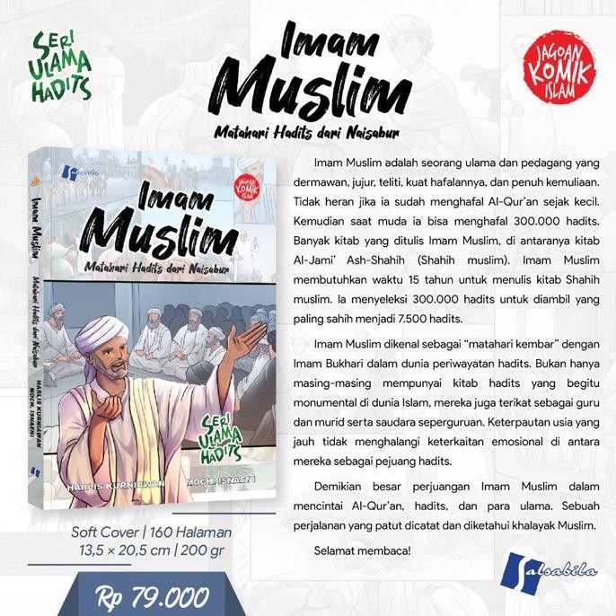 

Promo Komik Imam Muslim Matahari Hadits Dari Naisabur Seri Ulama Hadits Slb
