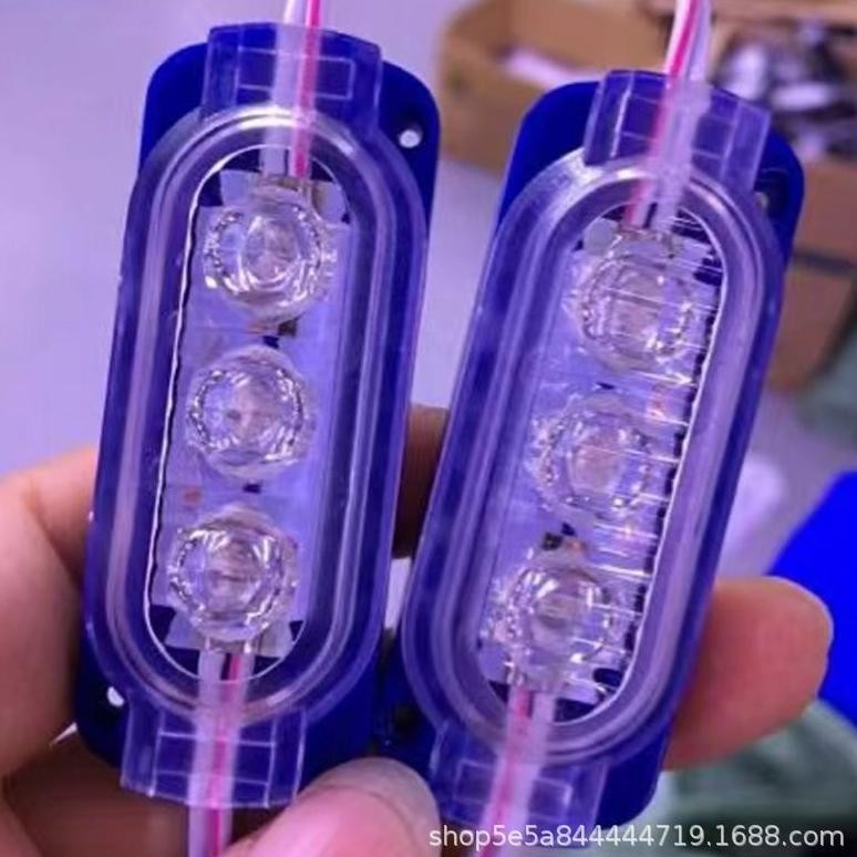 Baru Lampu Led 3Mata (Kedip Otomatis) 12-24V