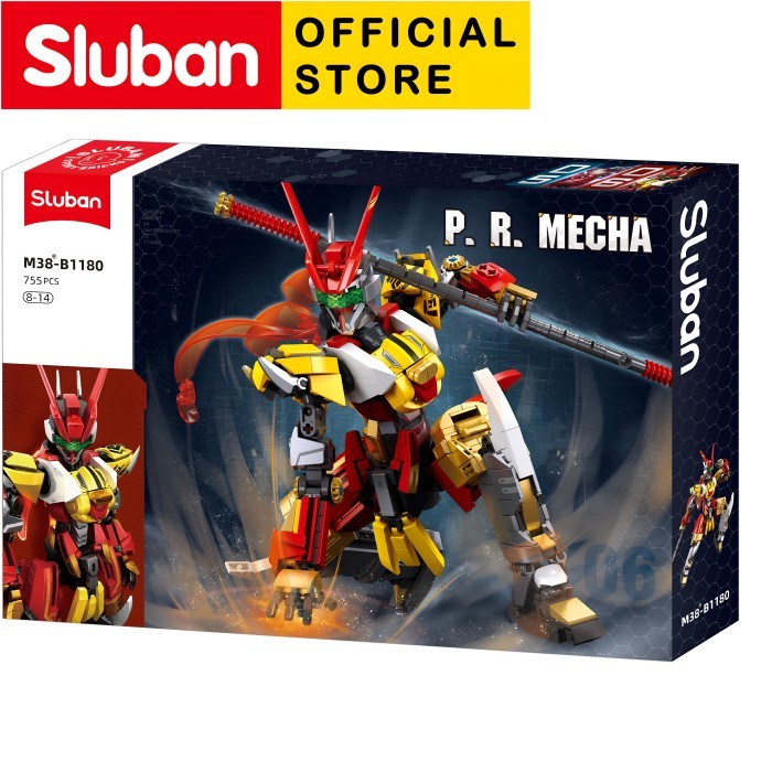 Salee Mainan Brick Sluban Robot Cyber Goku B1180