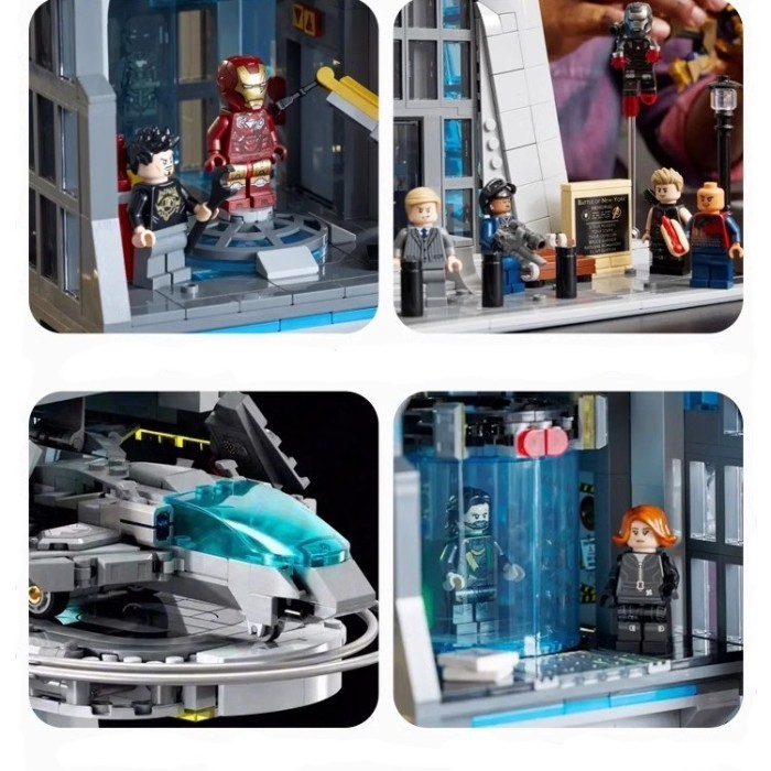 Salee Marvel brick No Brand Avenger tower expert compartible 76269