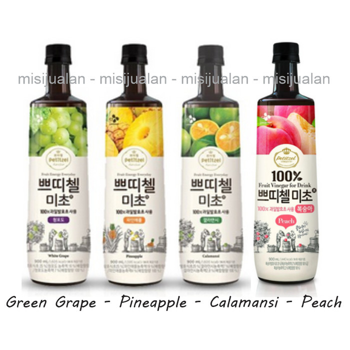 

Petitzel Micho Fruit Vinegar Drink Konsentrat Minuman Buah 900Ml