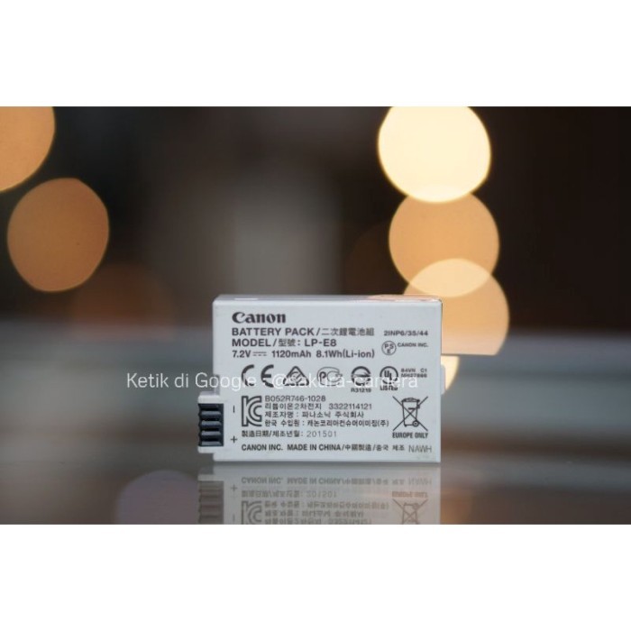 Battery 550D 600D 700D Lpe8 (Bekas)