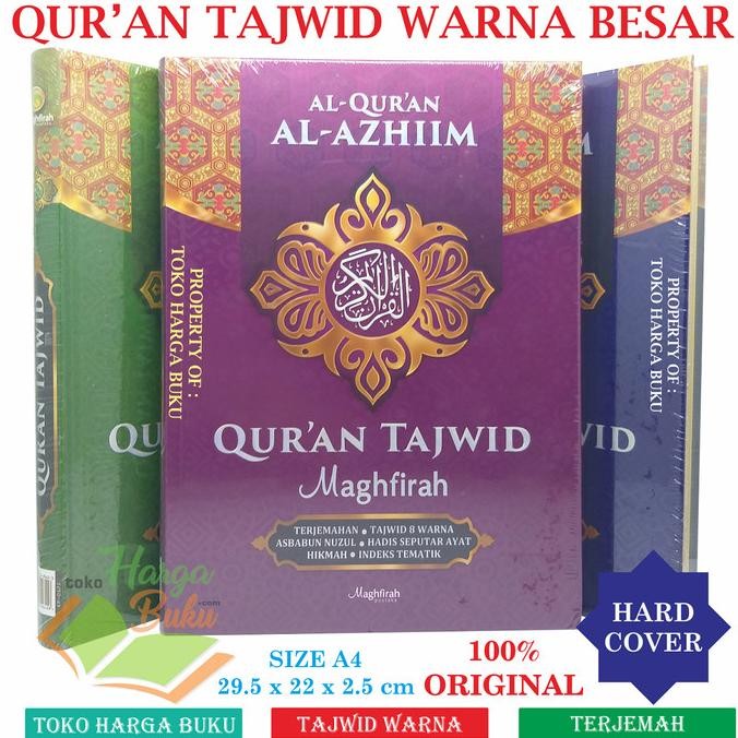 

Promo Al-Quran Tajwid Ukuran Besar Al-Azhiim A4 Hc