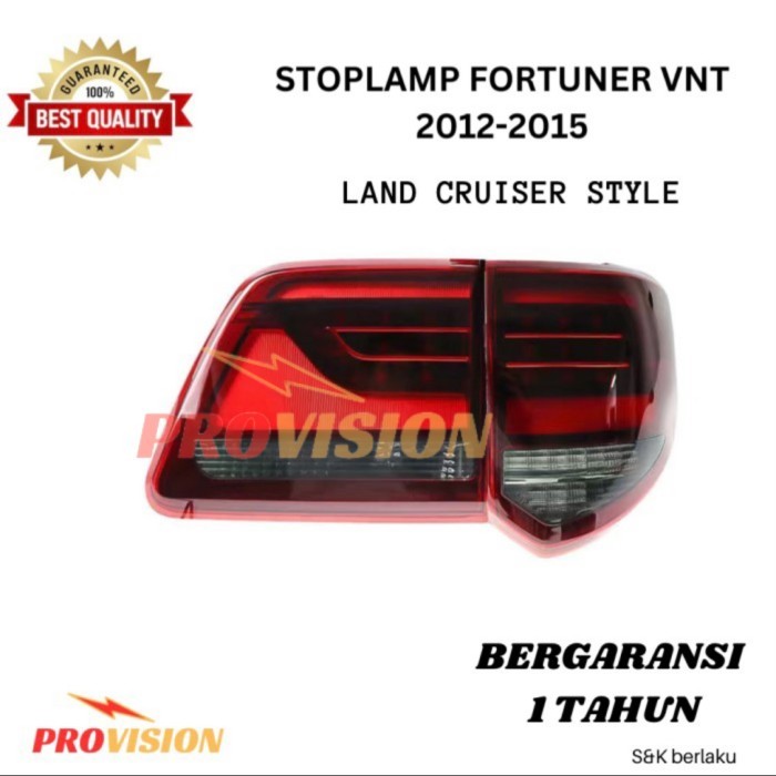 STOPLAMP FORTUNER LC STYLE 201320142015 STOP LAMP LAMPU BELAKANG VNT