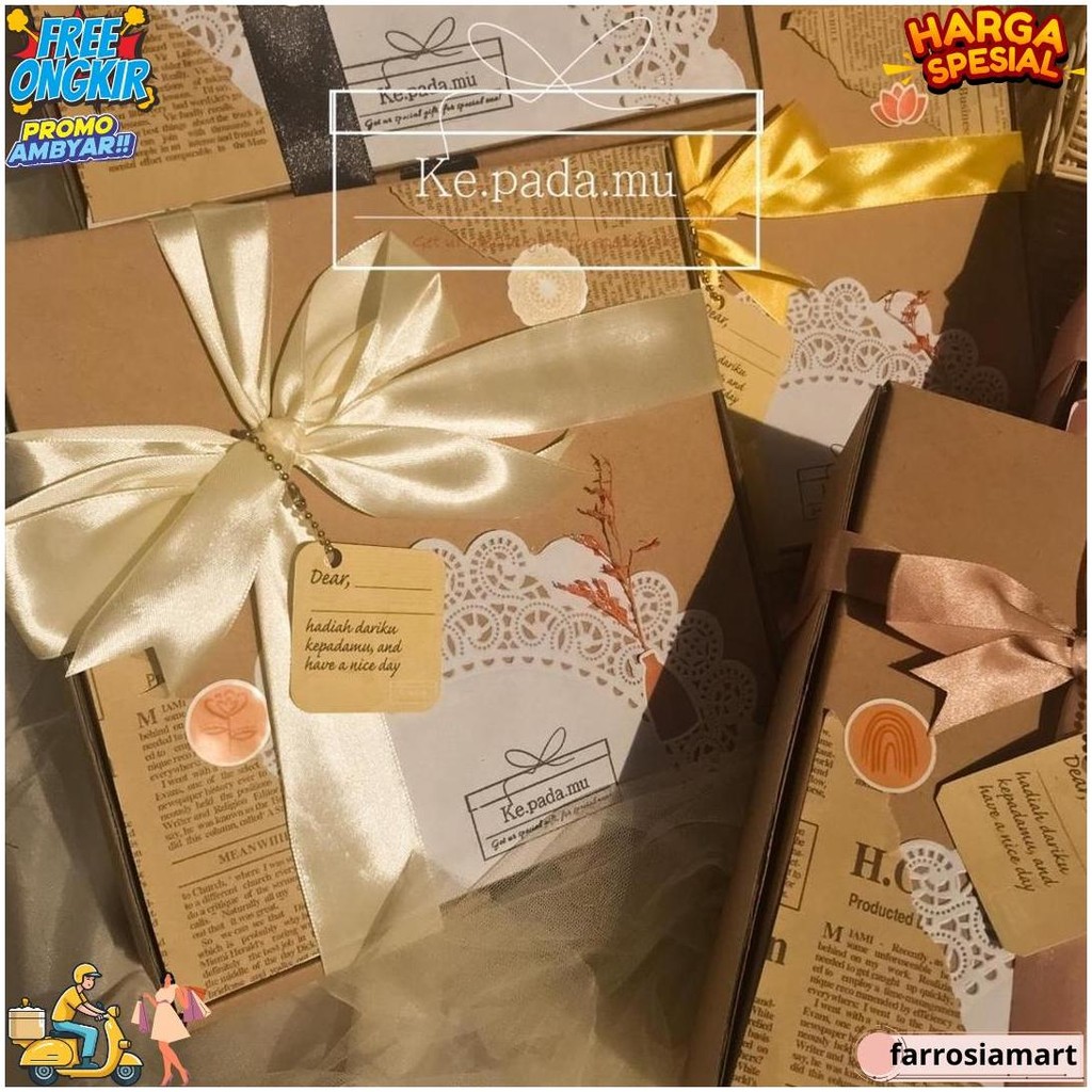 

Diy Gift Box Hampers Kotak Kado Hadiah Valentine Gift Gift Box Hadiah Ultah Aesthetic Kepadamu Unik Murah New Yerar Gift Natal Gift Christmas Gift D Promo 12.12