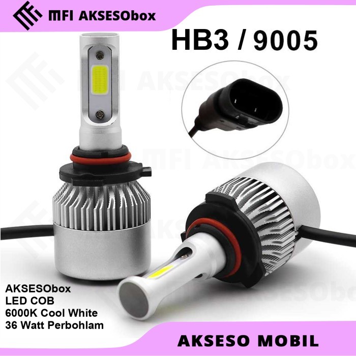 Lampu jauh innova reborn led hb3 innova reborn high beam 9006 32w 2pcs