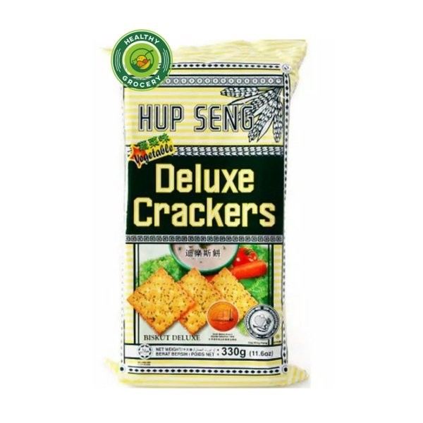 

BIG SALE Hup Seng Vegetable Deluxe Crackers 330 gr