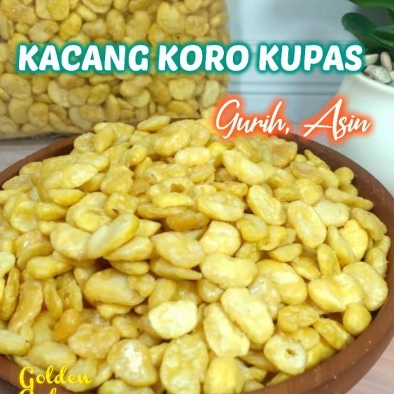 

BOOM SALE KACANG KORO KUPAS ASIN GURIH RENYAH