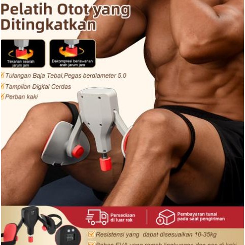 Hip Trainer Kegel / Latihan Otot Vital Pria / Leg Trainer Alat Fitness