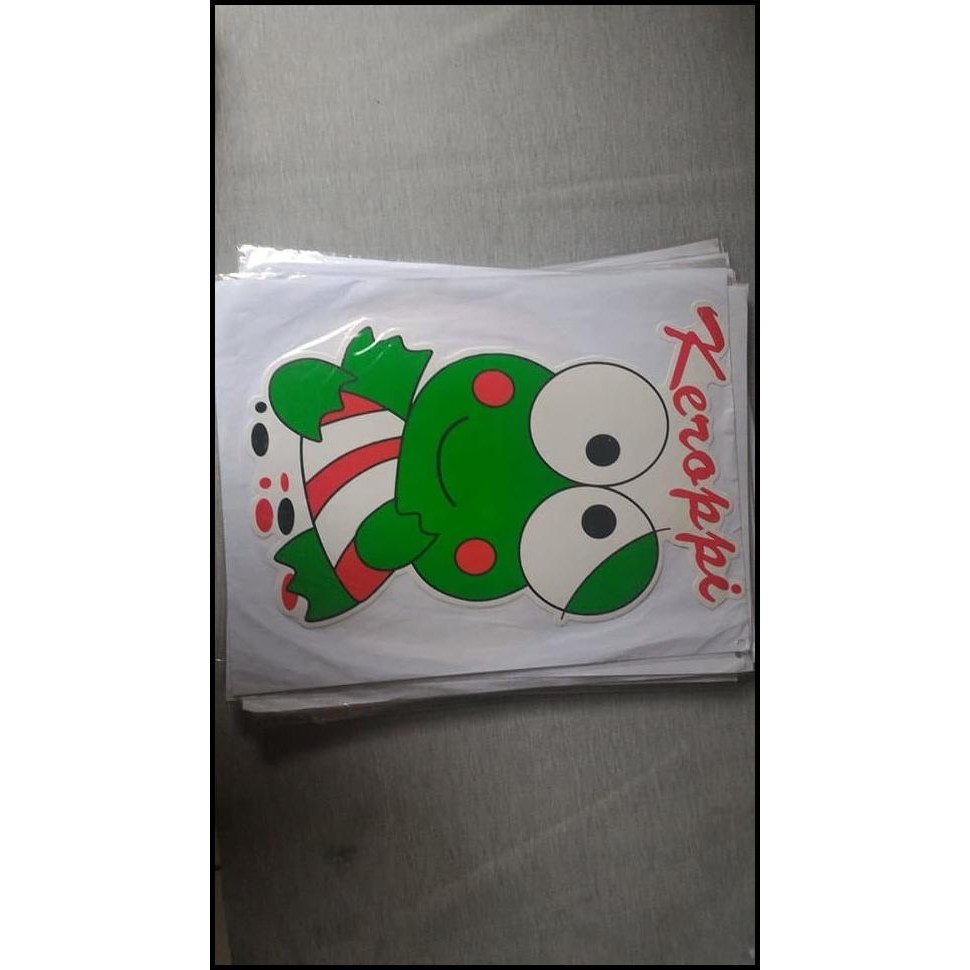 

TERBARU STICKER 33X26CM KEROPPI V6 !!!!