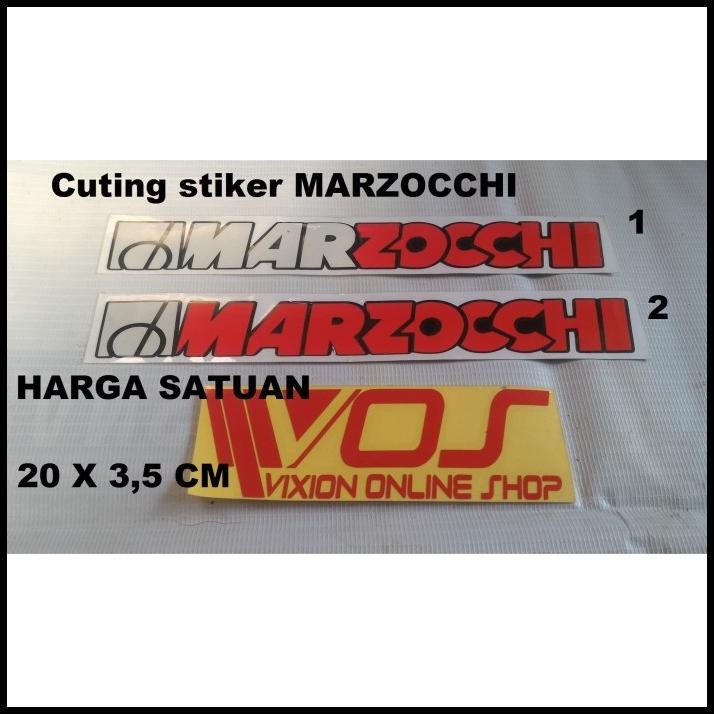 

TERBARU CUTING STIKER MARZOCCHI MERAH PUTIH 2 PILIHAN