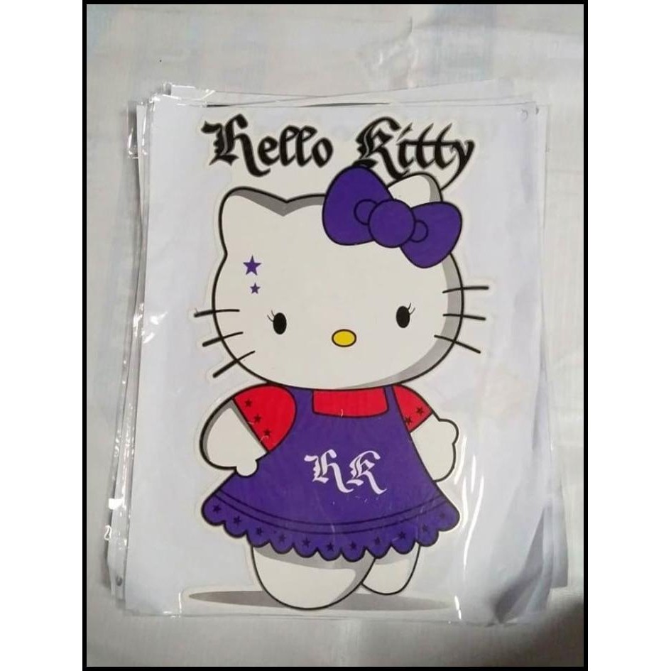 

GRATIS ONGKIR STICKER 33X26CM HELLO KITTY SANTAI !!!!