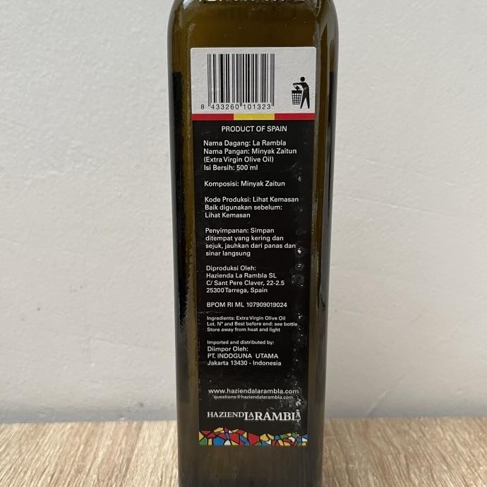 

La Rambla Extra Virgin Olive Oil Special Coupage - Minyak Zaitun 500Ml