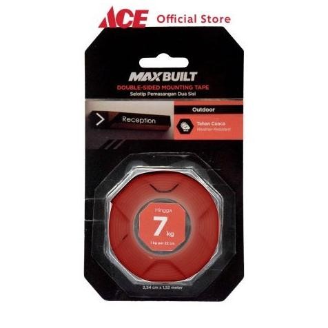 

BEBAS ONGKIR - Maxbuilt 2.5 cmx1.5 mtr Isolasi Mounting Tape Automotive Exterior Isolasi Lakban Alat Penempel Tape Double Side Selotip Dua Sisi Selotip Super Kuat