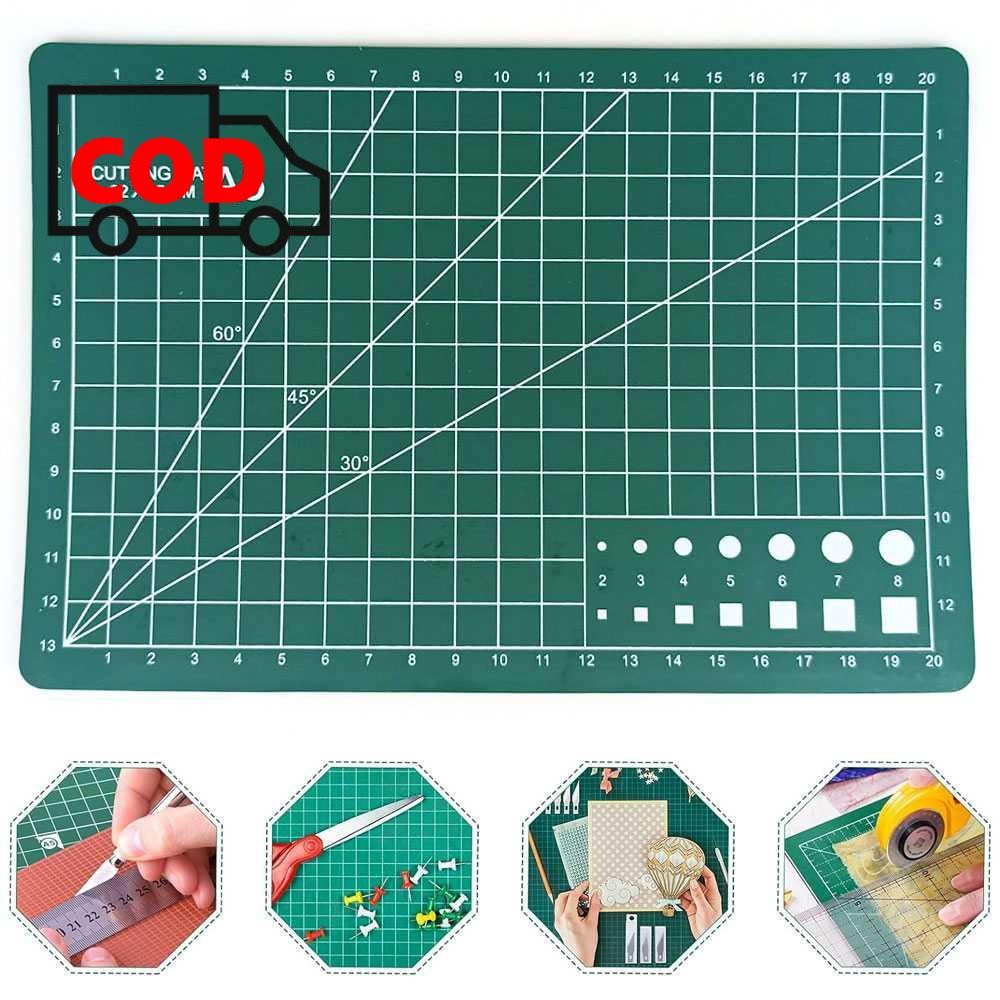 

Papan Cutting Mat Alat Potong Pemotong Kertas Cuting Board Rotary Alas Cutter Pad A5 22 x 15 cm