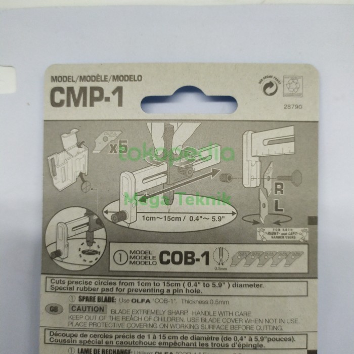 

Jangkar Potong Lingkaran 1 Cm-15 Cm Cmp-1 Olfa Circle Cutter