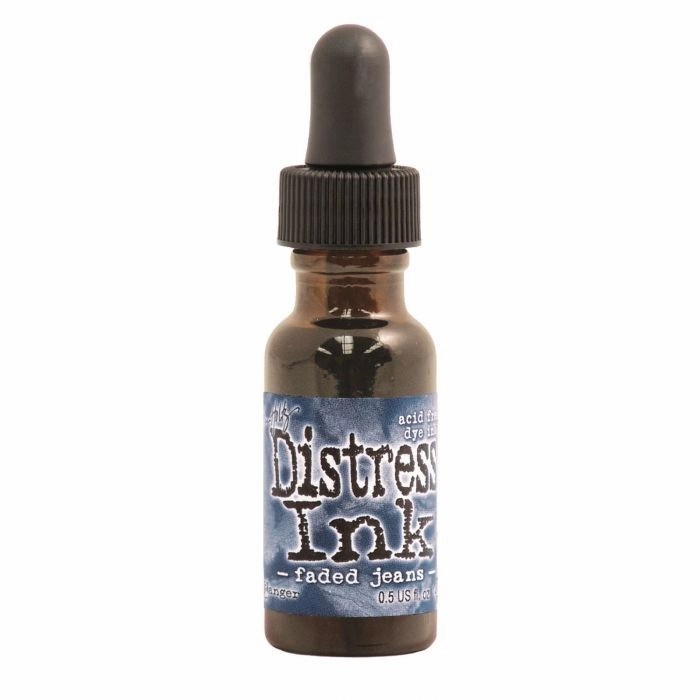 

TERMURAH - Distress ink refill Faded jeans