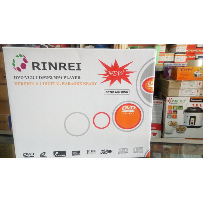 Dvd Player Optik Samsung Mp3 Mp4 Cd Vcd