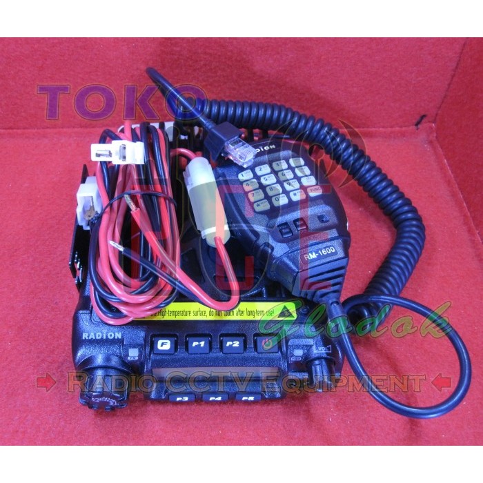 Radio Rig Radion Rm-1600 Rm1600 Singleband Vhf Power 65W Garansi Resmi
