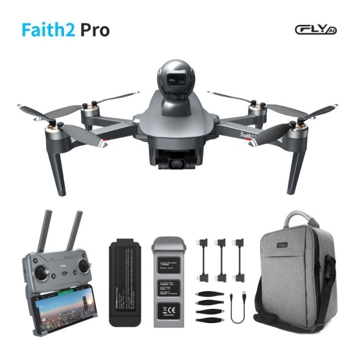 C-Fly / Cfly Faith 2 Pro 3-Axis Gimbal 4K Hd Camera 6Km Fpv Drone Gps