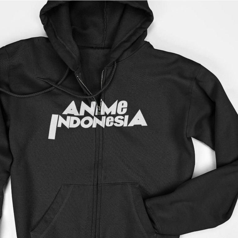 Jaket Hoodie Zipper - Anime Indonesia