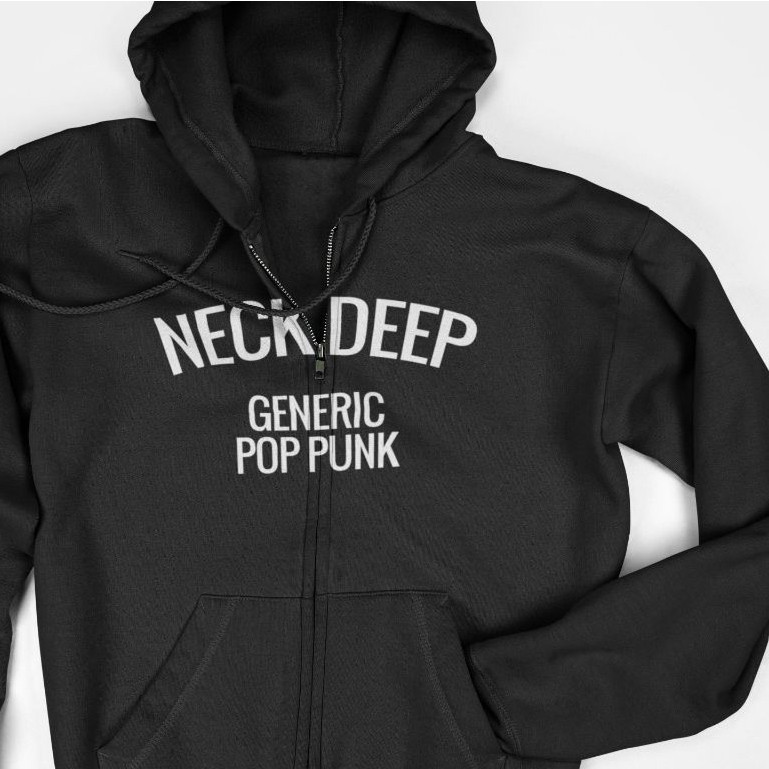 Jaket Hoodie Zipper - Neck Deep Pop Punk