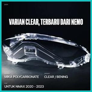 Mika lampu stop nmax new 2020 clear / bening mika lampu belakang nmax