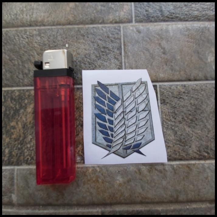 

BEST DEAL STIKER VINYL LOGO TIM PENGINTAI ATTACK ON TITAN PRINT CUT WARNA STICKE !!