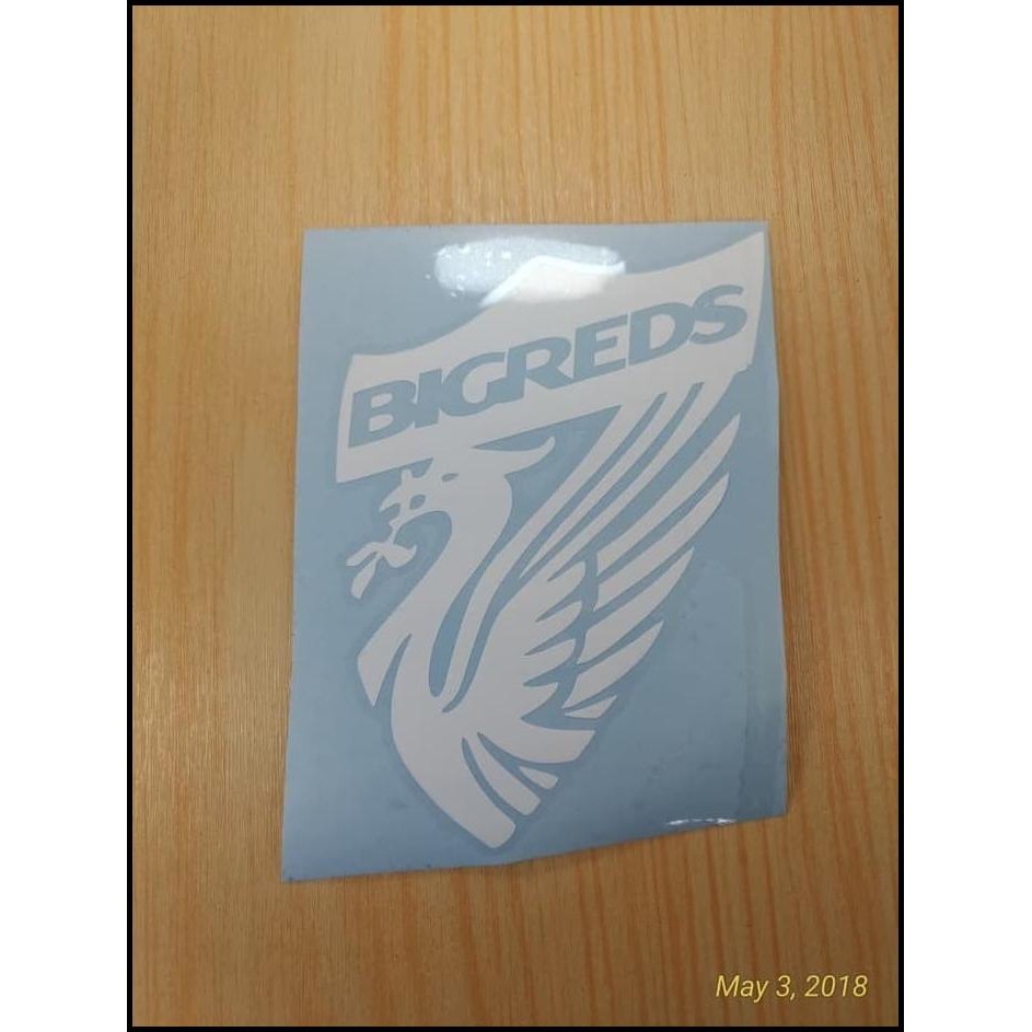 

BEST DEAL STIKER BIGREDS LIVERPOOL LOGO CLUB BOLA FANS STICKER LIVERBIRD KLUB !!!!!!