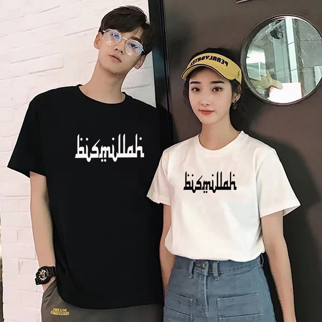 Kaos Couple Bj Thsirt Remaja Distro Cauplean Tisert Dewasa Bestie Laki Perempuan Kaus Kembar Cowok C