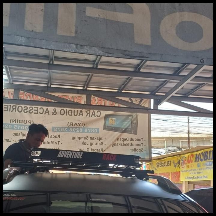 GRATIS ONGKIR ROOF RACK BAGASI ATAS MOBIL TOYOTA RUSH LAMA+ CROSS BAR ADVENTURE KW 1 
