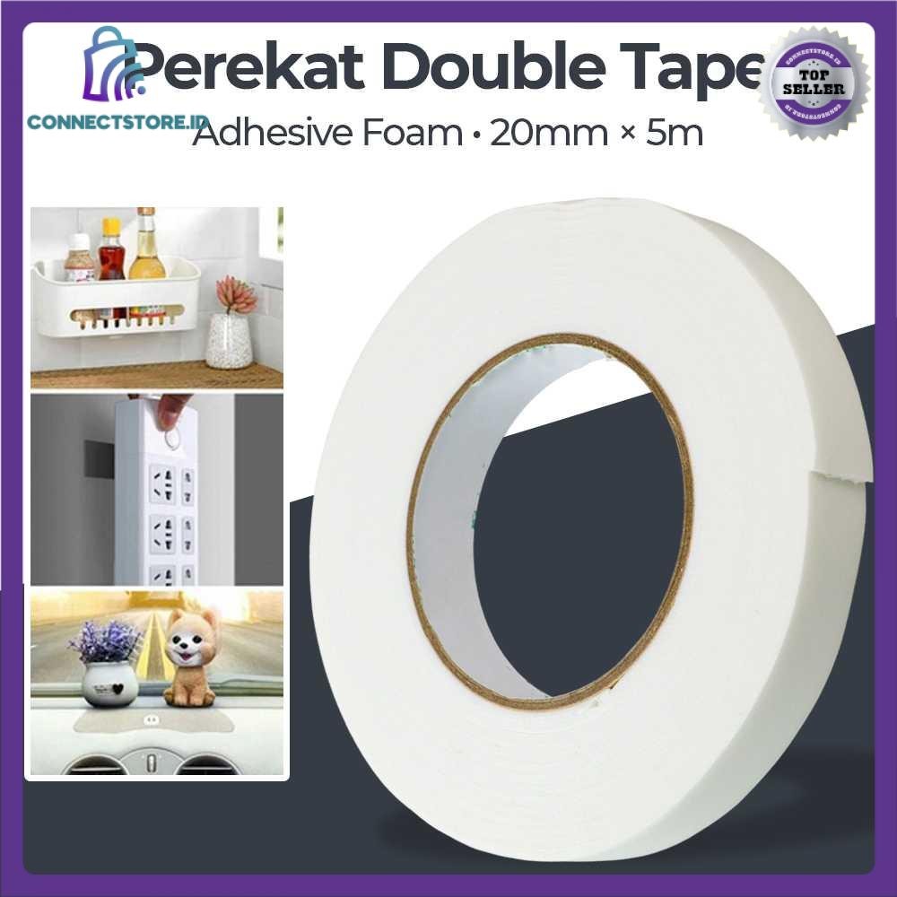 

SHENG Perekat Double Tape Adhesive No Trace Sticker - Putih