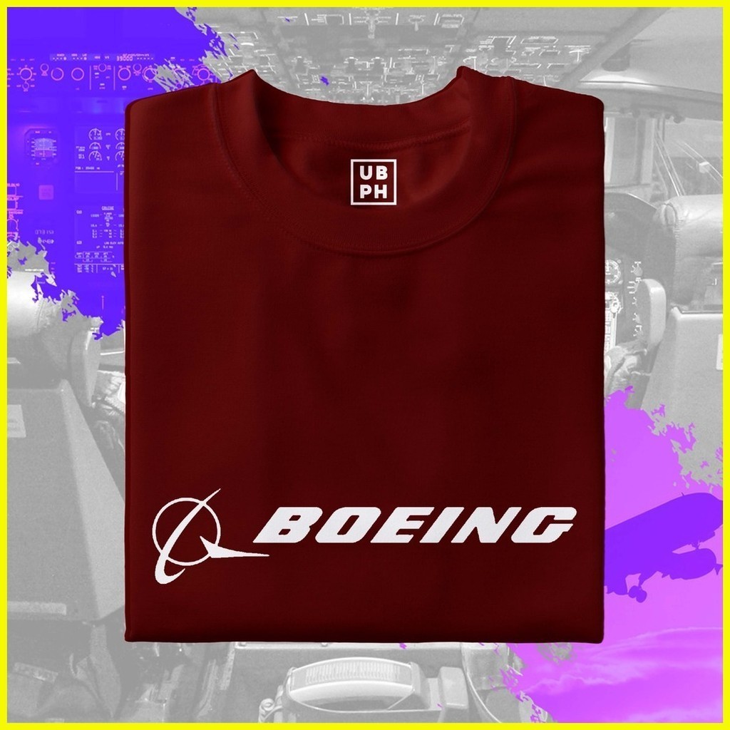 ♠ ♧ ◱ Penerbangan - Logo Boeing Airbus Airline Student Pilot Tshirt Tops Tees Urban Hero PH |9g2cuk9