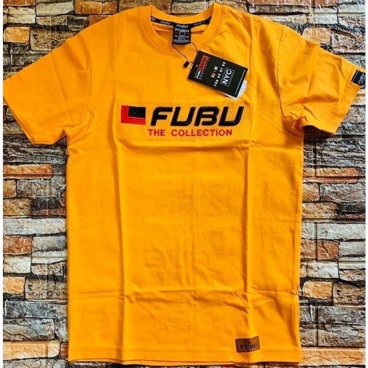Kaos Pria FUBU Bermerek Overrun |6DTKY9cc|
