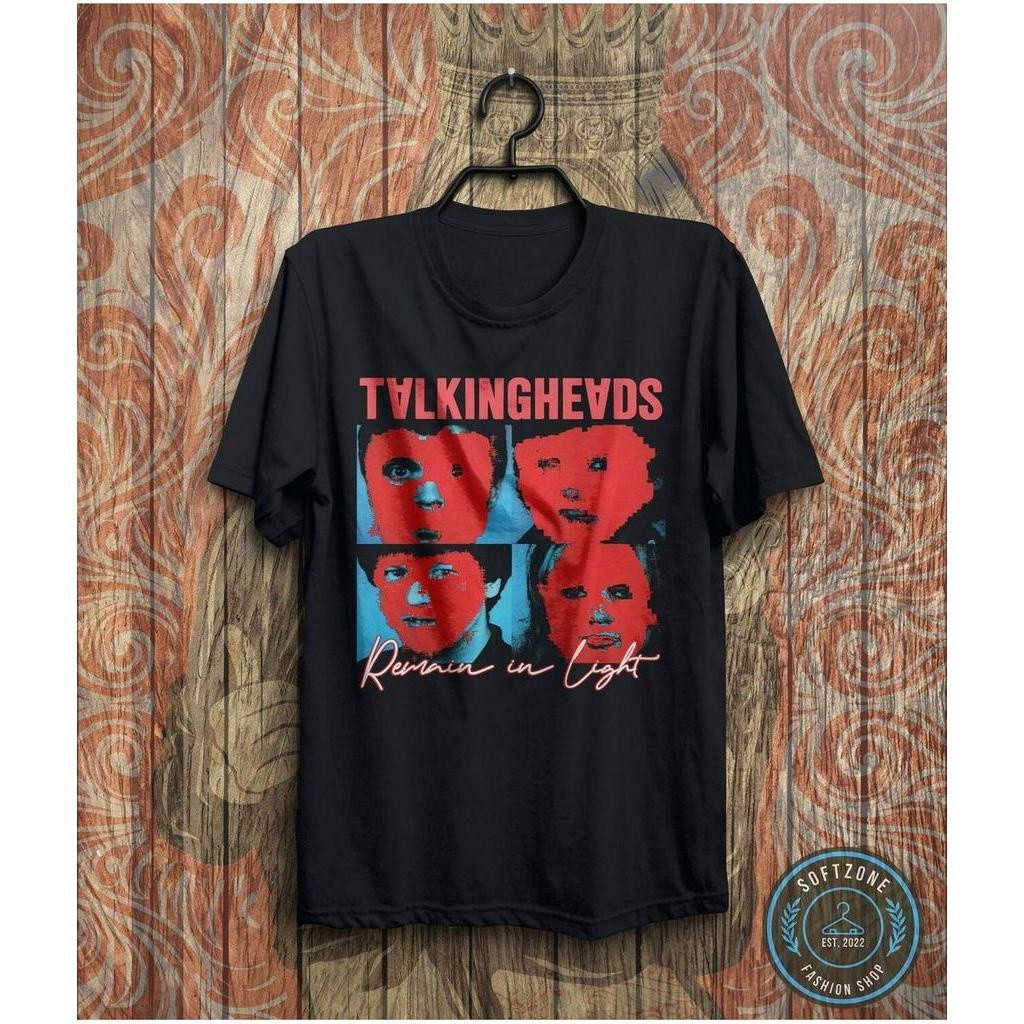Kaos Talking Heads Remain in Light Vintage - Kaos Talking Heads, Tur Talking Heads, Musik Rock Band 