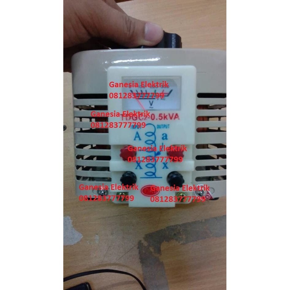 Tranformer Slide Regulator Oki 500W / 500Watt / 500 Watt / 0.5Kva